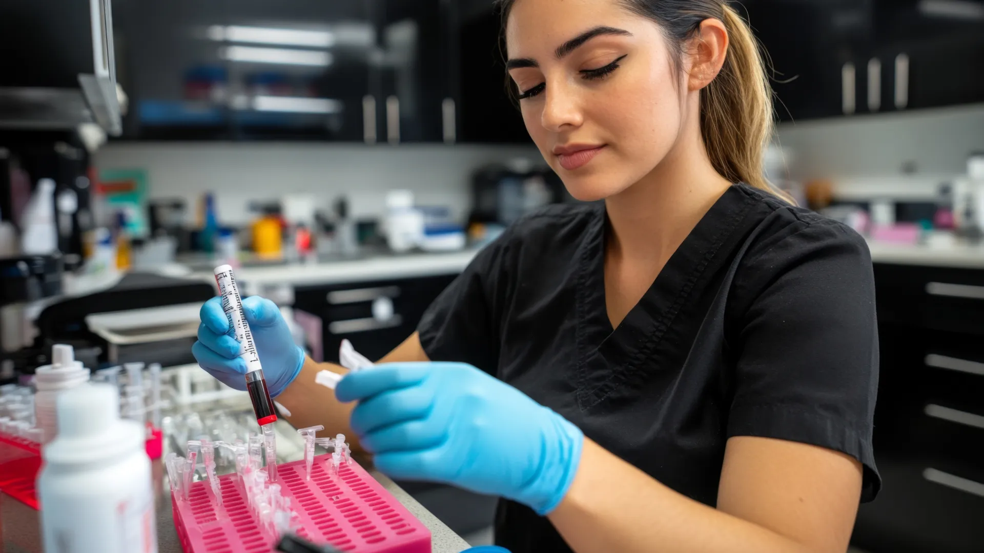 Laboratory Assistant/EKG Technician/Phlebotomist training program at Houston Career Institute - vocational school Houston TX