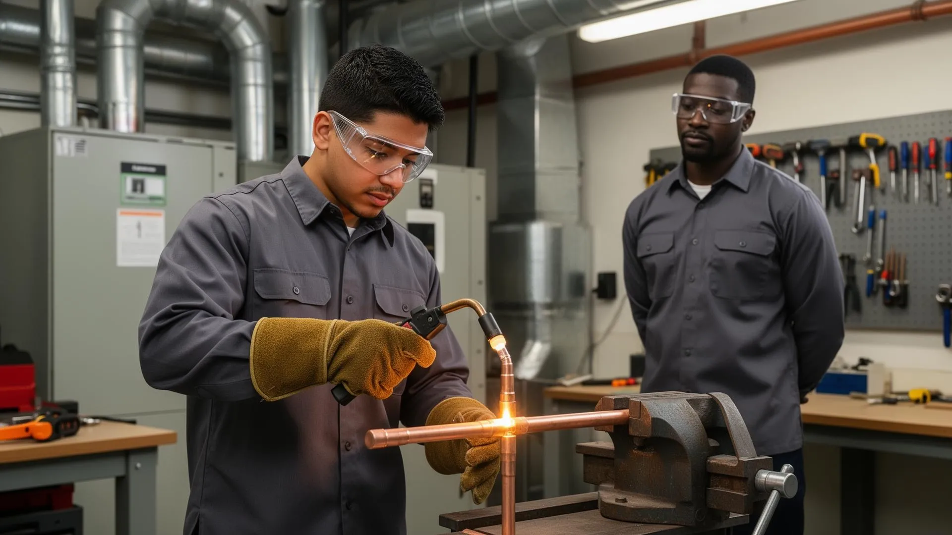 Commercial Refrigeration, Heating & Air Conditioning (HVAC) training program at Houston Career Institute - vocational school Houston TX